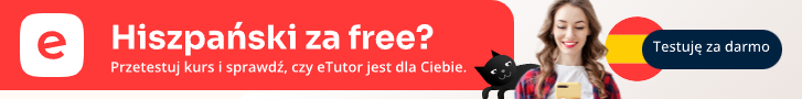 Kurs Hiszpańskiego Online etutor - wypróbuj za darmo.